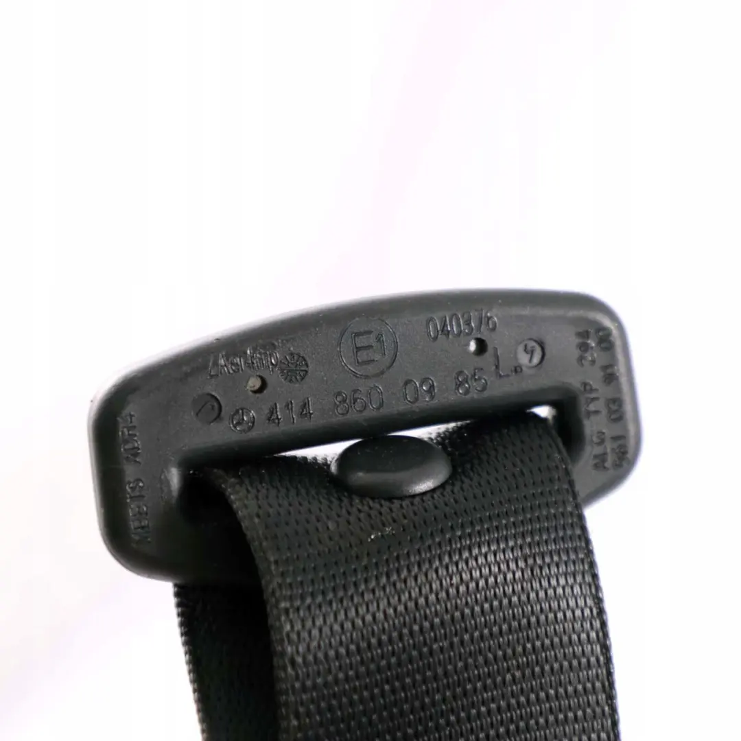 Mercedes W414 Cintura di Sicurezza Frontale SX Nero - SKU A4148600985 - Numero di parte A4148600985