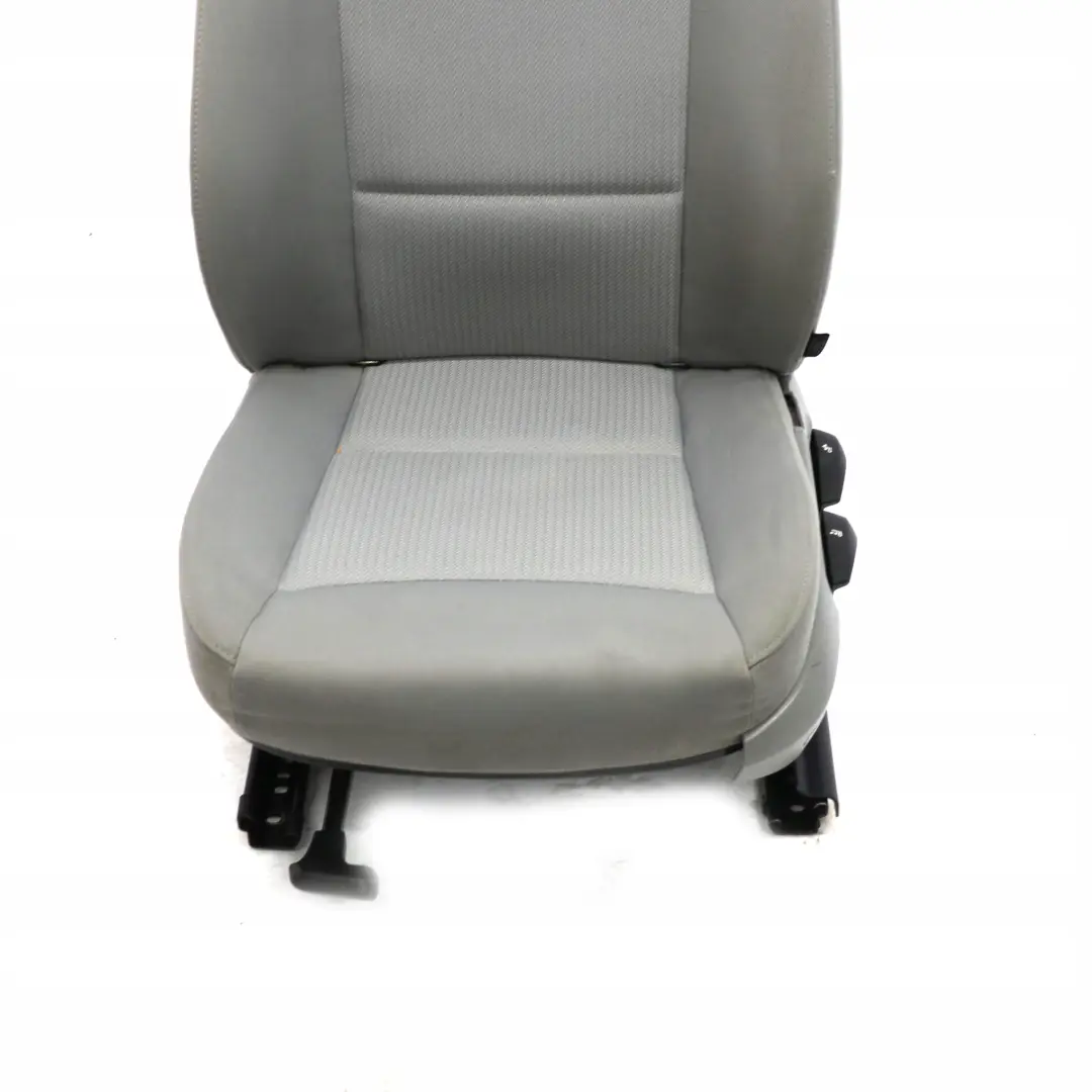 BMW E90 E91 LCI Cloth Fabric Vertex Interior Front Left N/S Seat Grey Lumbar - SKU 7212157-3 - Part number 7212157