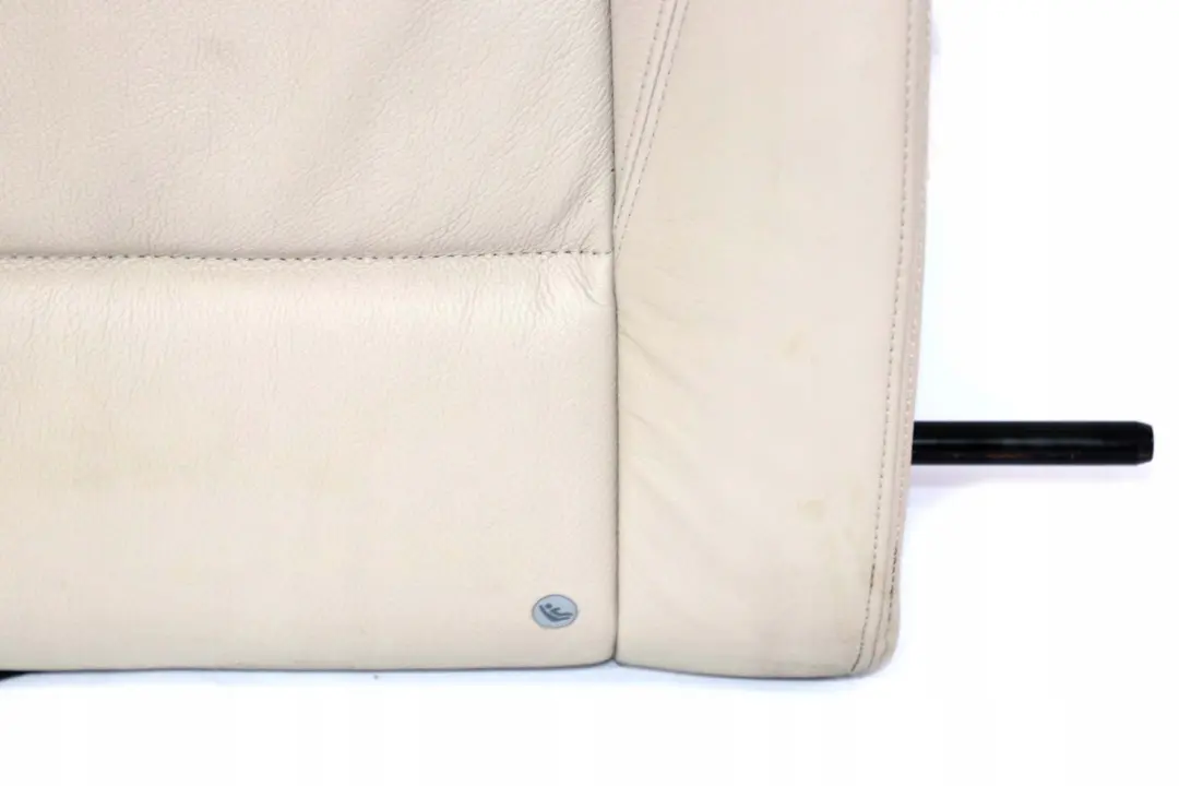 BMW X6 E71 Asiento Trasero Calefactable Derecho Apoyabrazos Cuero Nevada Oyster - SKU 9141276 - Número de pieza 9141276