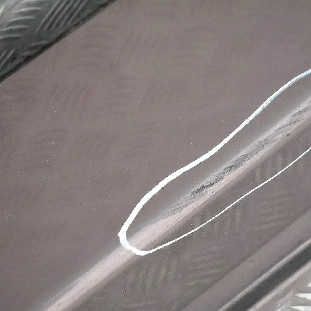 BMW E60 E61 Listello Portiera Apertura Gonna SX Amethystgrau Grigio A09 - SKU 0150277-AG - Numero di parte 150277