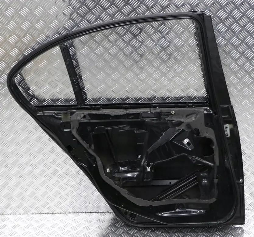 BMW 3 Series E46 Saloon Door Rear Left N/S Black Sapphire Metallic - 475 - SKU 7034153-BS - Part number 7034153