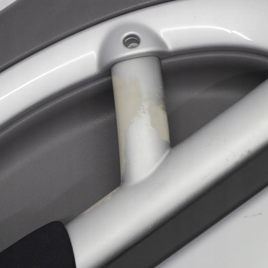 Mini R50 Pannello Porta Decorazione Frontale SX Grigio Argento Tessuto - SKU 7070591 - Numero di parte 7070591