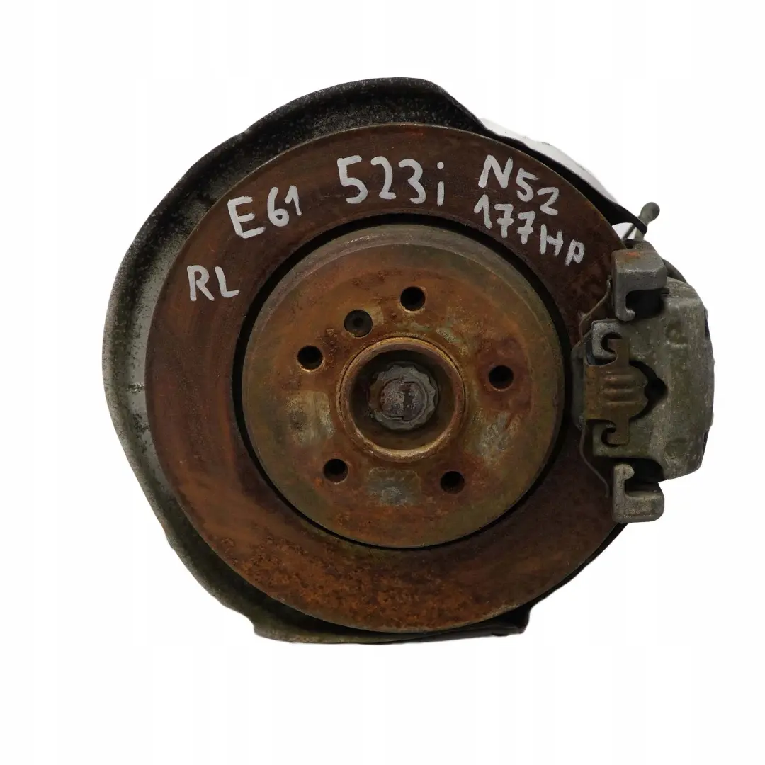 N52 Eje Salida Trasero Izquierdo Suspensión Pierna Rueda Portador para BMW 5 E61 523i con número de pieza 6770923 BMW 5 E61 523i N52 Eje Salida Trasero Izquierdo Suspensión Pierna Rueda Portador - SKU 6770923-7 - Número de pieza 6770923