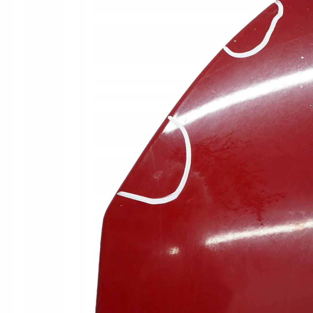 BMW E90 E91 LCI Maska silnika karmesinrot - SKU 7153940-KAR - Numer Części 4161 7153940
