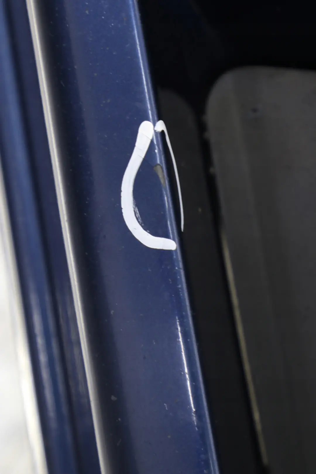 BMW 5 Series E60 E61 Front Bumper Trim Panel Mysticblau Mystic Blue - A07 - SKU 0149246-MYS - Part number 0149246
