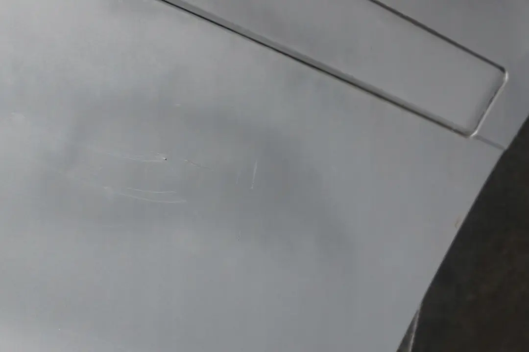 BMW 7 Series 1 E65 E66 E67 Rear Bumper Panel Titansilber Titan Silber Silver - SKU 0136743-TS1 - Part number 0136743