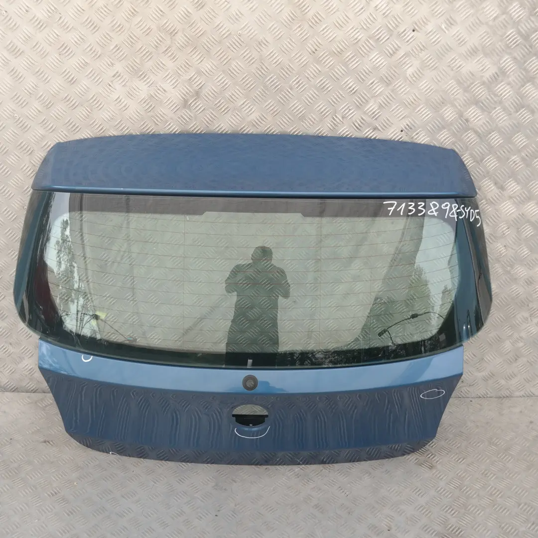  Genuine BMW 1 SERIES 5 E81 E87 E87N Trunk lid Tailgate Boot Lid Sydney Blau Blue - SKU 7133898-SYD5 - Part number 7133898