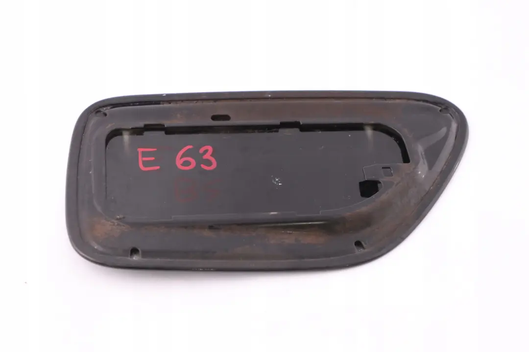 BMW E63 E64 Sportello Carburante Nero Zaffiro Metallizzato - SKU 7011342-BS - Numero di parte 7011342