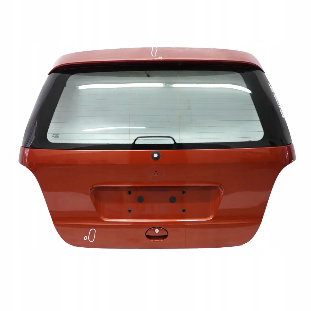 Mercedes-Benz A-Class W168 Boot Trunk Lid Tailgate Mica Coral Orange - 490 to with Part number A1687405205 Mercedes-Benz A-Class W168 Boot Trunk Lid Tailgate Mica Coral Orange - 490 - SKU A1687405205-COR - Part number A1687405205
