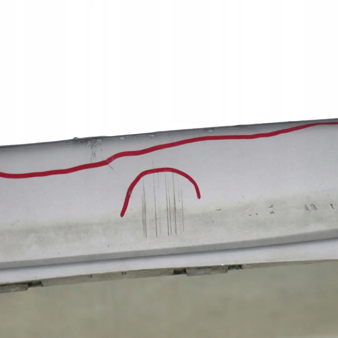 Mercedes-Benz A-Class W168 Rear Bumper Trim Panel Polar Silver Metallic - 761 to with Part number A1688852625 Mercedes-Benz A-Class W168 Rear Bumper Trim Panel Polar Silver Metallic - 761 - SKU A1688852625-PLS - Part number A1688852625