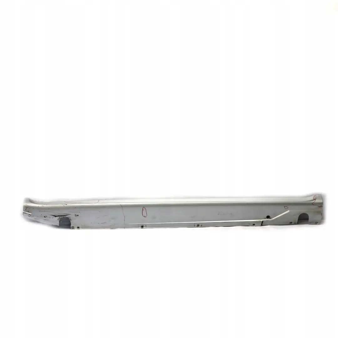 Mercedes-Benz Vaneo W414 Sill Side Cover Skirt Left N/S Brilliant Silver - 9744 to with Part number A4146190438 Mercedes-Benz Vaneo W414 Sill Side Cover Skirt Left N/S Brilliant Silver - 9744 - SKU A4146190438-BRS - Part number A4146190438