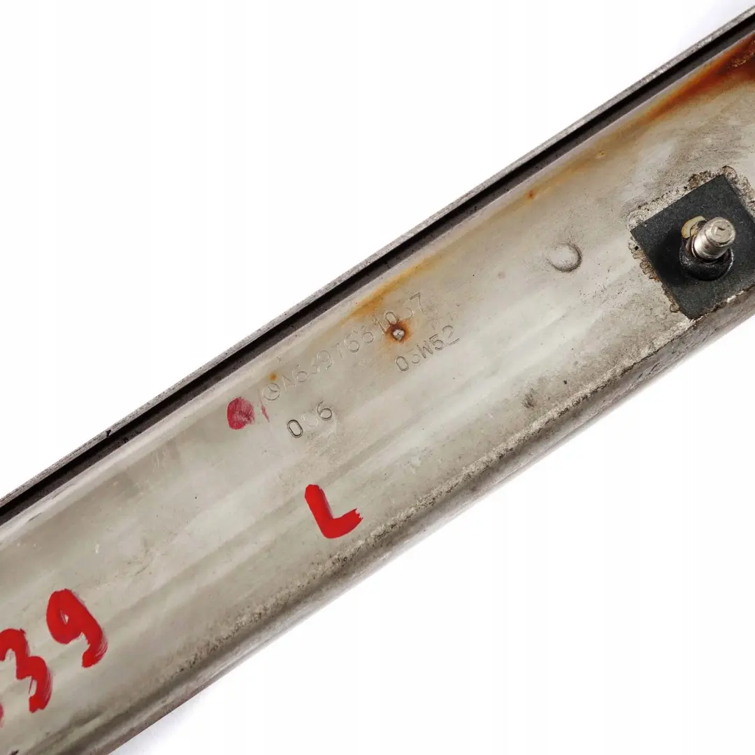 Sliding Door Middle Rail Left N/S to Mercedes Vito W639 Rear with Part number A6397661037 Mercedes Vito W639 Rear Sliding Door Middle Rail Left N/S - SKU A6397661037 - Part number A6397661037