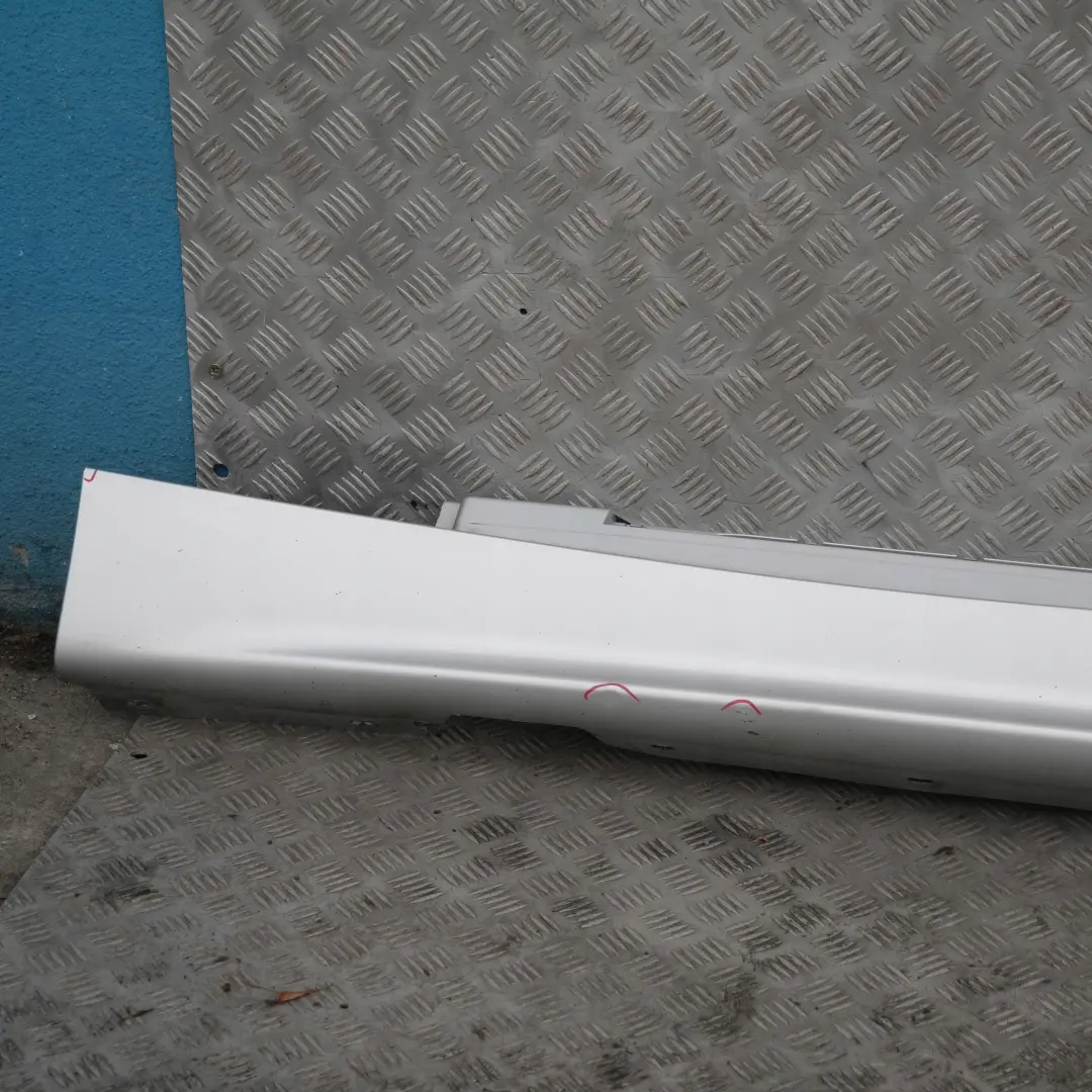 Sill strip side skirt left N/S Titansilber Metallic Silver 354 to BMW 1 SERIES E87 with Part number 51770032949 BMW 1 SERIES E87 Sill strip side skirt left N/S Titansilber Metallic Silver 354 - SKU 0032949-TS3 - Part number 51770032949