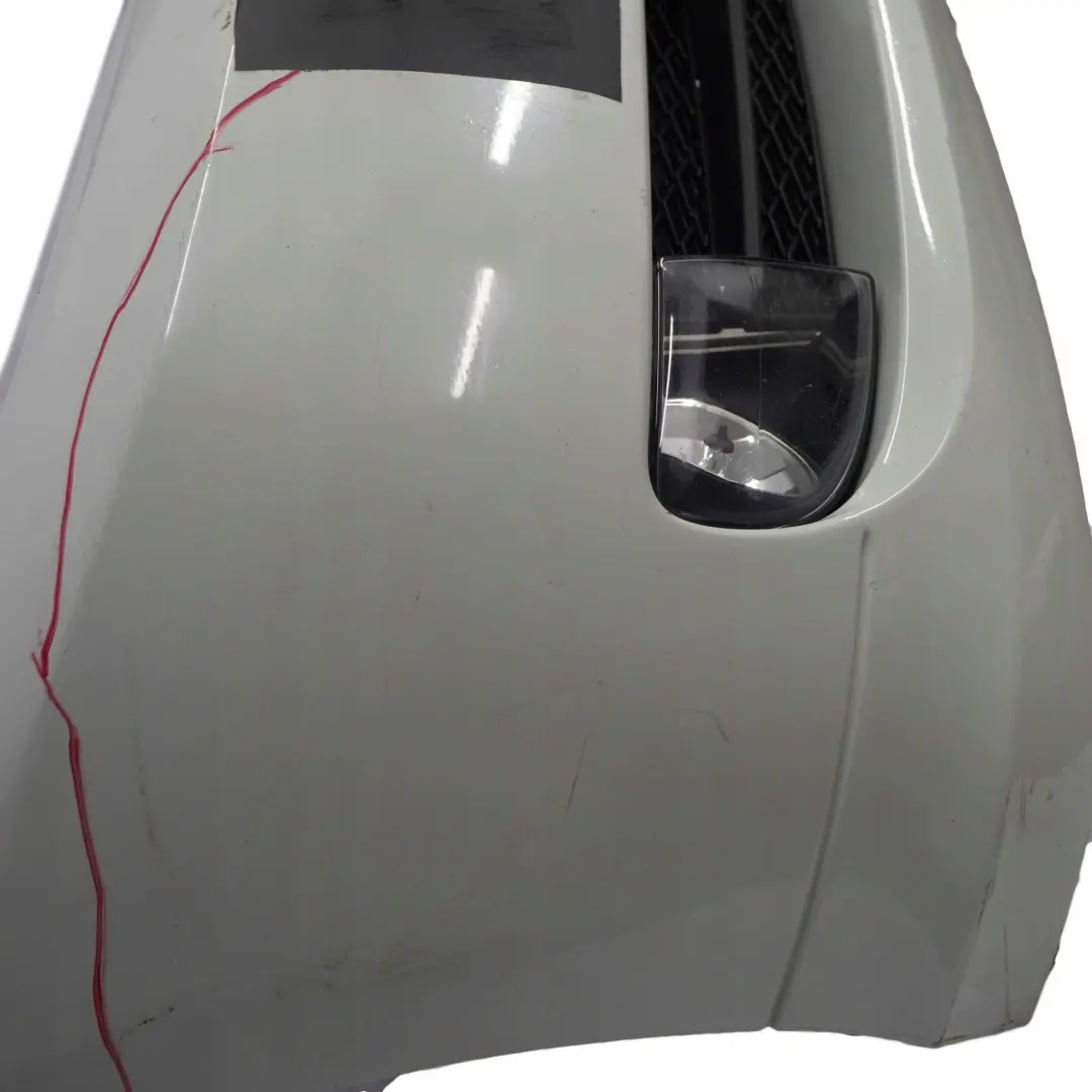 Front Bumper Trim Panel Complete Alpinweiss 3 White - 300 to BMW E90 E91 LCI with Part number 0036838 BMW E90 E91 LCI Front Bumper Trim Panel Complete Alpinweiss 3 White - 300 - SKU 0036837-AW - Part number 0036838