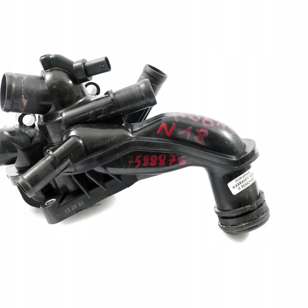 Termostato Refrigeracion Motor Con Carcasa para Mini Cooper S R56 LCI N18 con número de pieza 7588876 Mini Cooper S R56 LCI N18 Termostato Refrigeracion Motor Con Carcasa - SKU 7588876 - Número de pieza 7588876