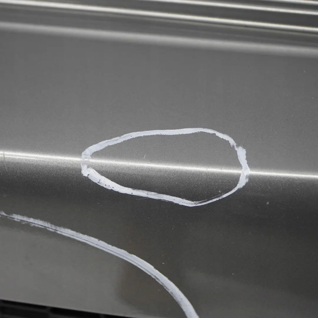 Mini Cooper S R56 R57 Stossfänger Hinten Dark Silver Silber - 871 - SKU 0430252-DS6 - Teilenummer 0430252