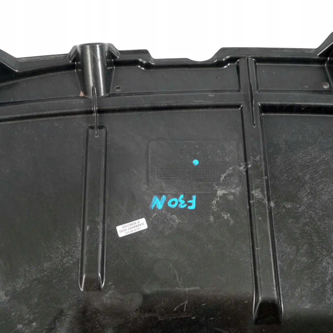 Underfloor Underbody Cover Panel to BMW 3 Series F30 330e Hybrid Rear with Part number 7363203 BMW 3 Series F30 330e Hybrid Rear Underfloor Underbody Cover Panel - SKU 7363203 - Part number 7363203
