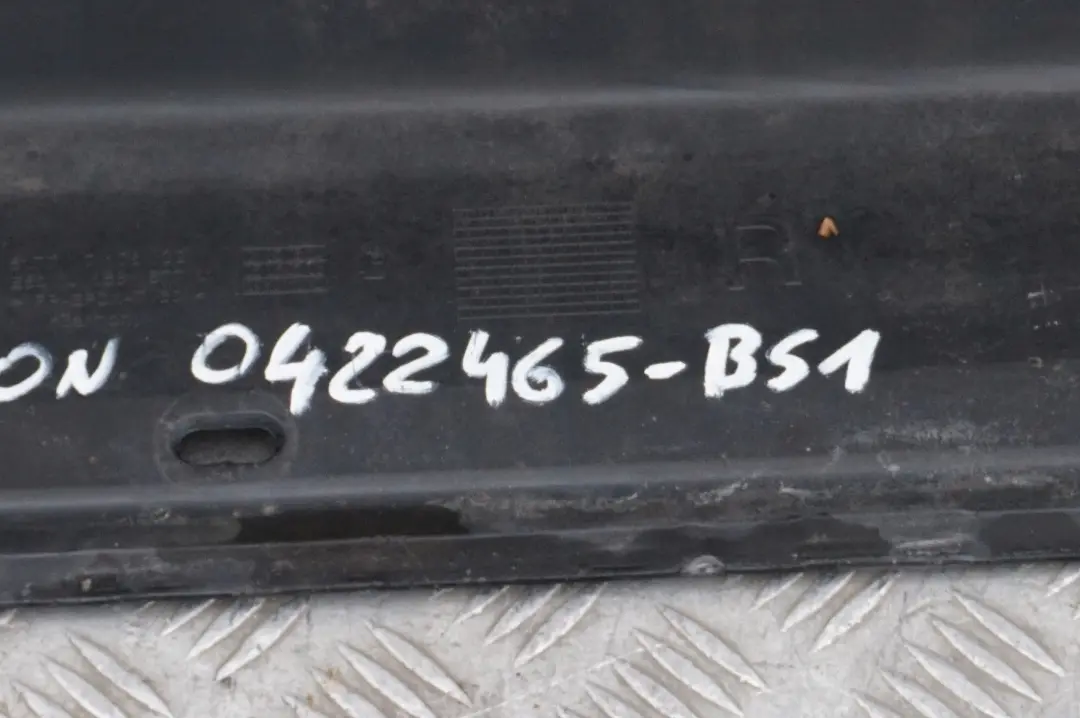 BMW E60N E61N LCI Listello Portiera Apertura Gonna Destra Black Sapphire 475 - SKU 0422465-BS1 - Numero di parte 0422465
