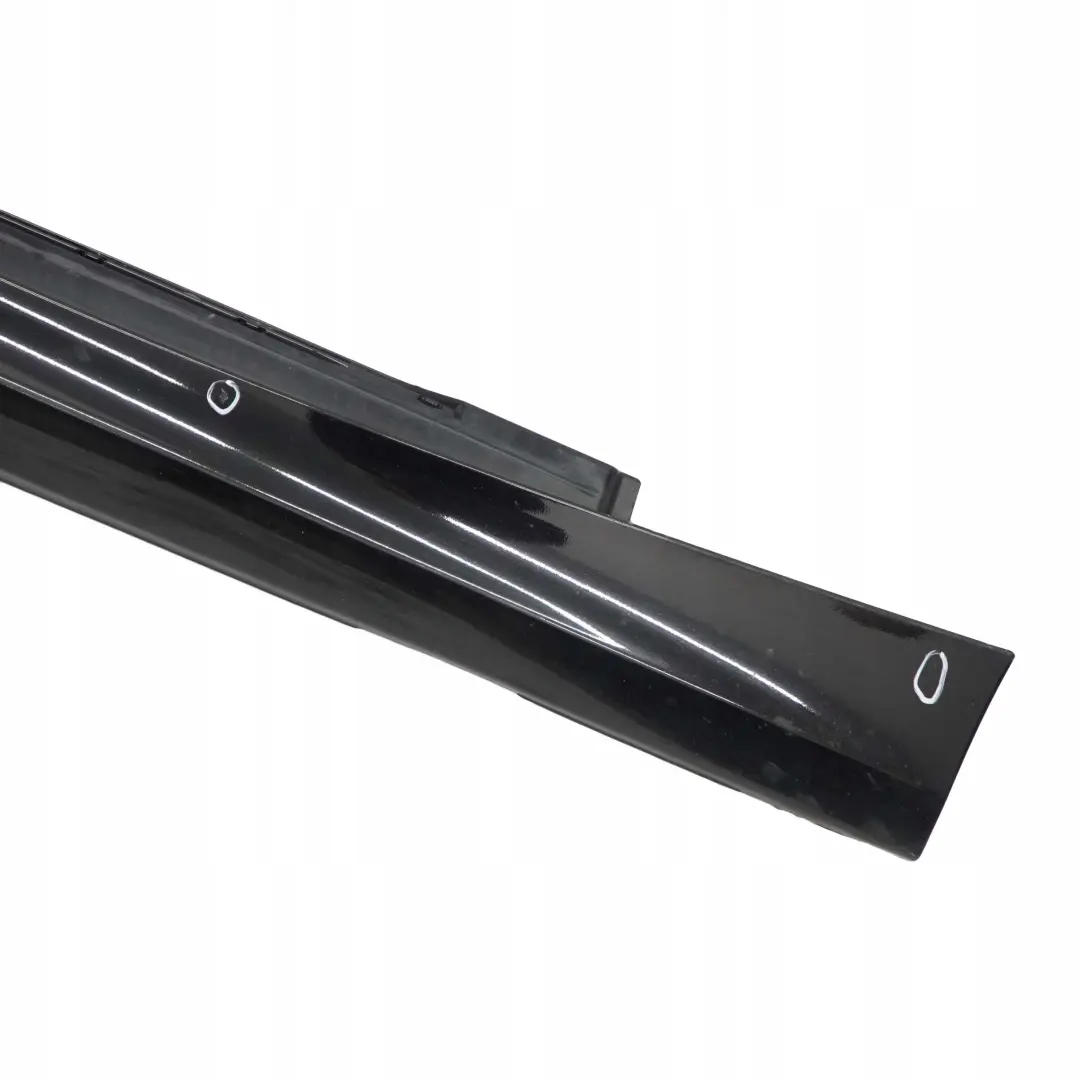 BMW 1 E87 LCI Sill Strip Side Skirt Right O/S Schwarz 2 Black - 668 - SKU 0036144-SCH1 - Part number 0036144