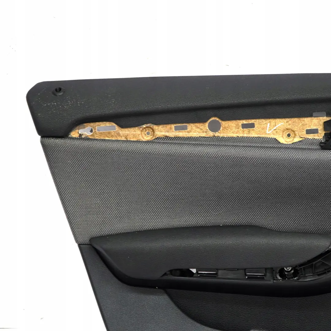 Delantero Izquierdo Forro Tarjeta Puerta Tela Tela Antracita Plata para BMW X1 E84 con número de pieza 7320189 BMW X1 E84 Delantero Izquierdo Forro Tarjeta Puerta Tela Tela Antracita Plata - SKU 7320189-1 - Número de pieza 7320189