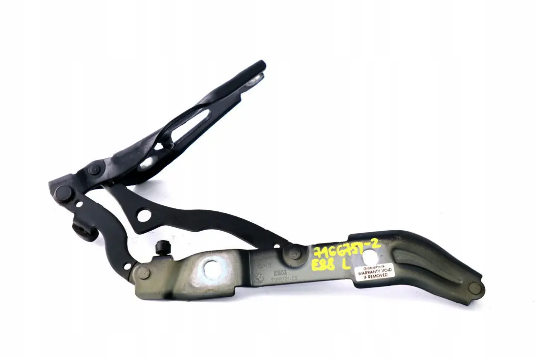 BMW E82 E88 Zawias klapy bagażnika lewy 7166751 - SKU 7166751-3 - Numer Części 7230859