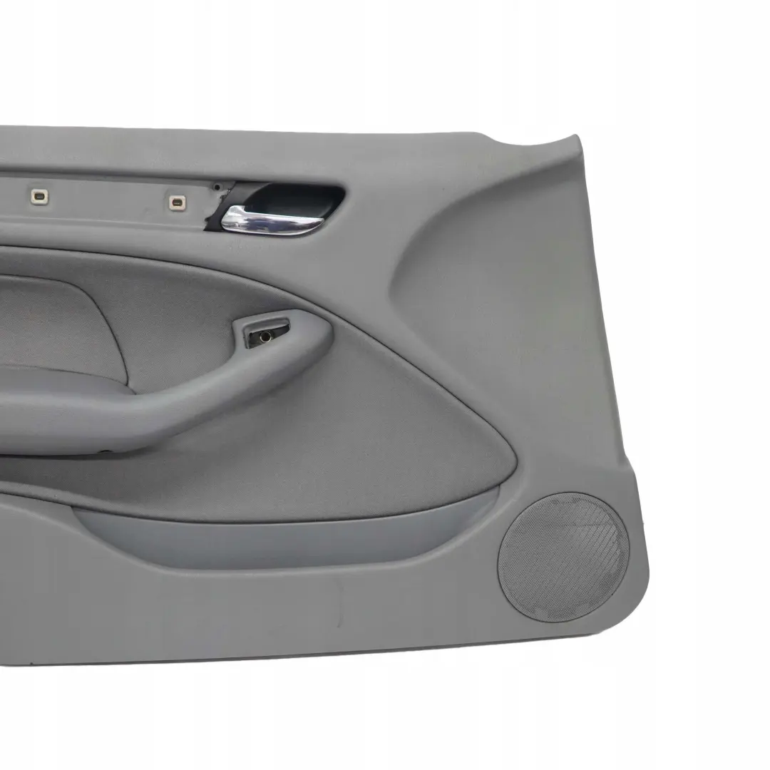 Combi Berline Panneau Portieres avant Gauche Tissu Jacquard Gris pour BMW E46 à propos du numéro de pièce 7043053 BMW E46 Combi Berline Panneau Portieres avant Gauche Tissu Jacquard Gris - SKU 7043053 - Numéro de pièce 7043053