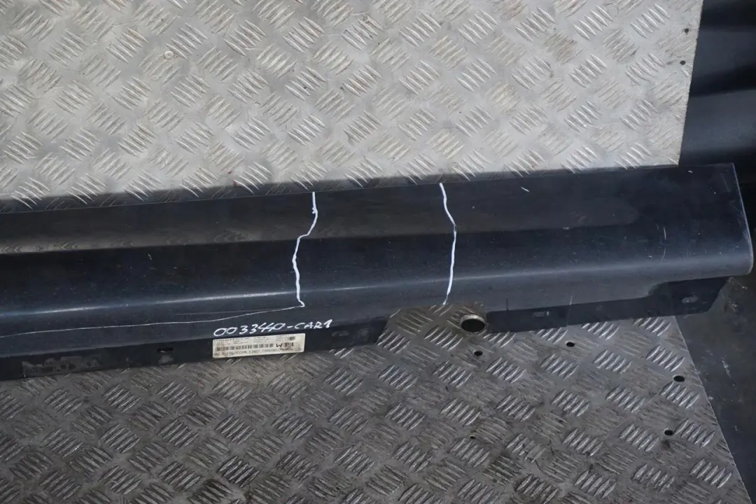 BMW E90 E91 M Sport Sill Strip Faldon Lateral Derecho Carbonschwarz Negro - 416 - SKU 0033440-CAR1 - Número de pieza 0033440