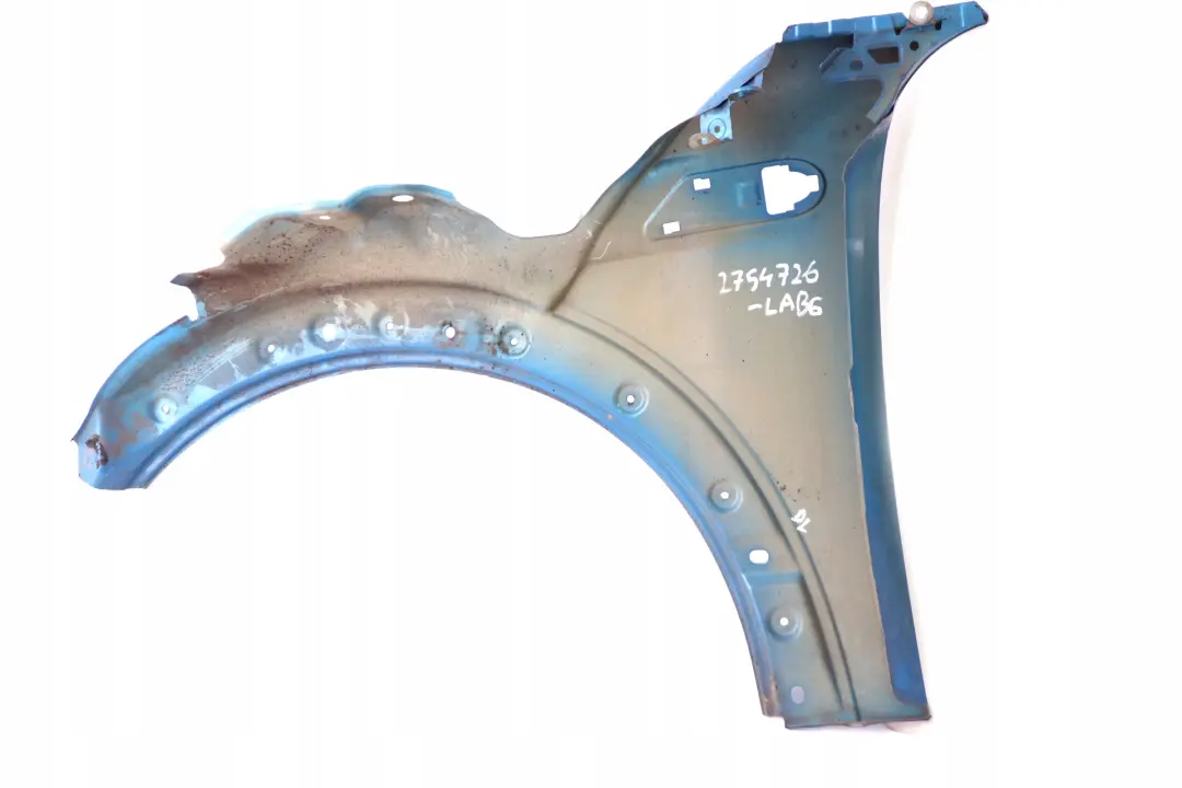 BMW MINI Cooper 6 R55 R56 R5S Side Panel Front Right Wing O/S Laser Blue A59 - SKU 2754726-LAB6 - Part number 2754726