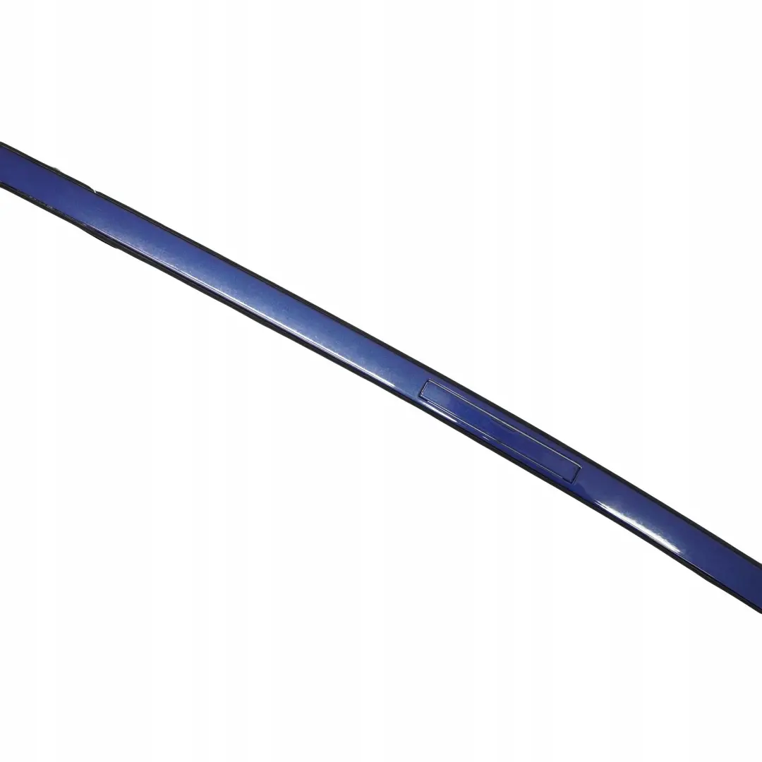 Derecho O / S Techo Moldura Barandilla Canalon Trim Le Mans Blau Azul para BMW E82 con número de pieza 0036150 BMW E82 Derecho O / S Techo Moldura Barandilla Canalon Trim Le Mans Blau Azul - SKU 0036150-LMB - Número de pieza 0036150