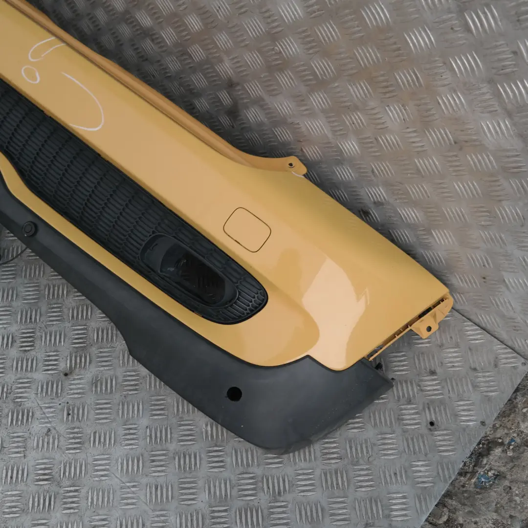 Mini Cooper S R56 R57 PDC Panel embellecedor parachoques trasero Mellow Yello - SKU 0430252-MYE - Número de pieza 0430252-MYE