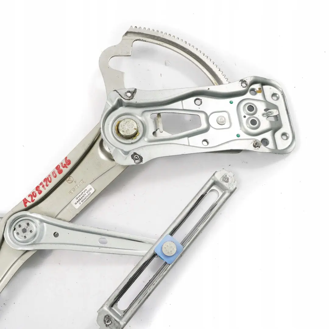 Mercedes-Benz CLK-Class W208 Front Right O/S Door Window Regulator Lifter to with Part number A2087200846 Mercedes-Benz CLK-Class W208 Front Right O/S Door Window Regulator Lifter - SKU A2087200846 - Part number A2087200846