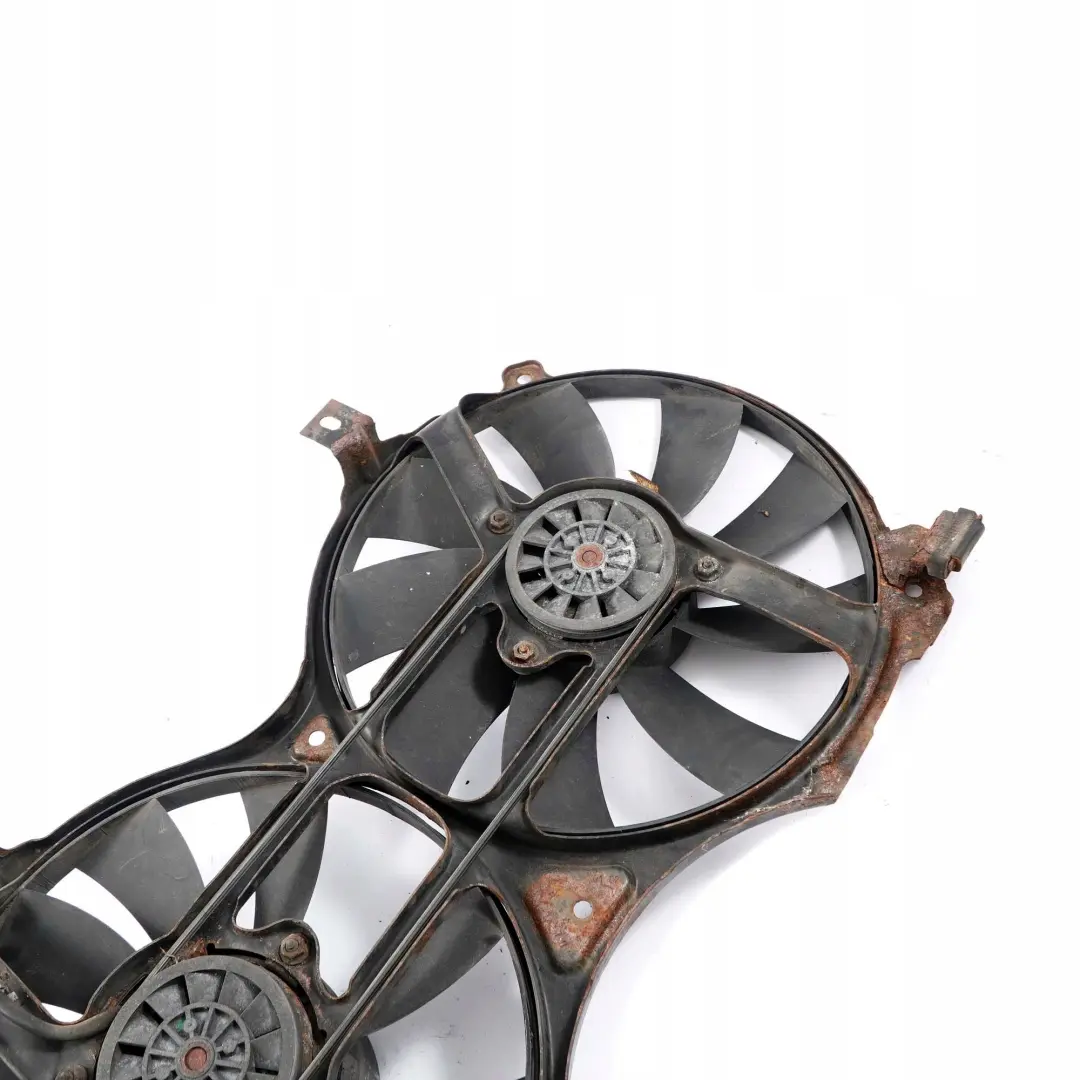 Mercedes-Benz W210 E 320 CDI Engine Cooling Radiator Double Fan to with Part number A0015003993 Mercedes-Benz W210 E 320 CDI Engine Cooling Radiator Double Fan - SKU A0015003993 - Part number A0015003993