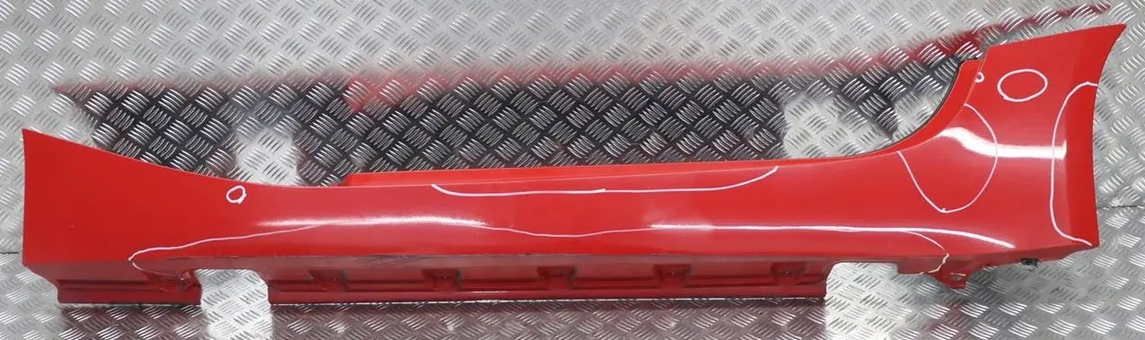 BMW Z4 Series E85 E86 1 Left N/S Sill Strip Side Skirt Panel Hellrot Bright Red