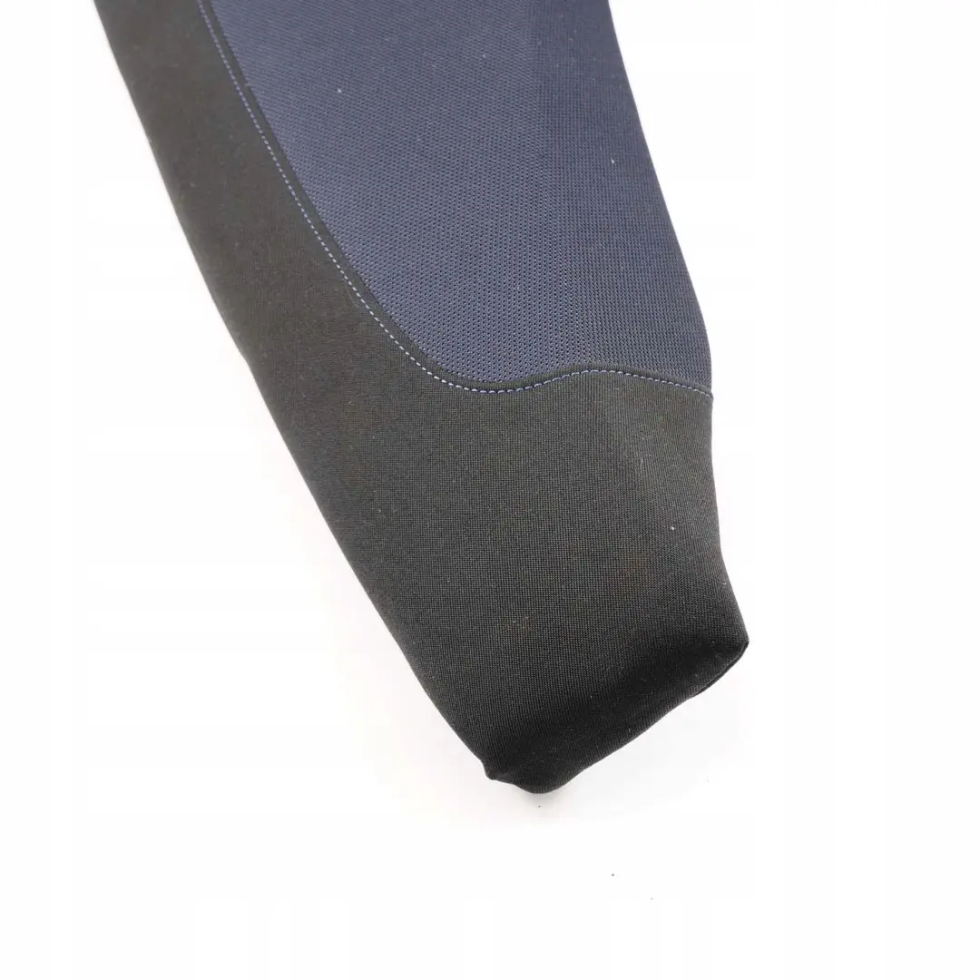 BMW E81 E82 Acabado Lateral Tela Asiento Trasero Izquierdo Red Azul Monaco - SKU 9158961 - Número de pieza 9158961
