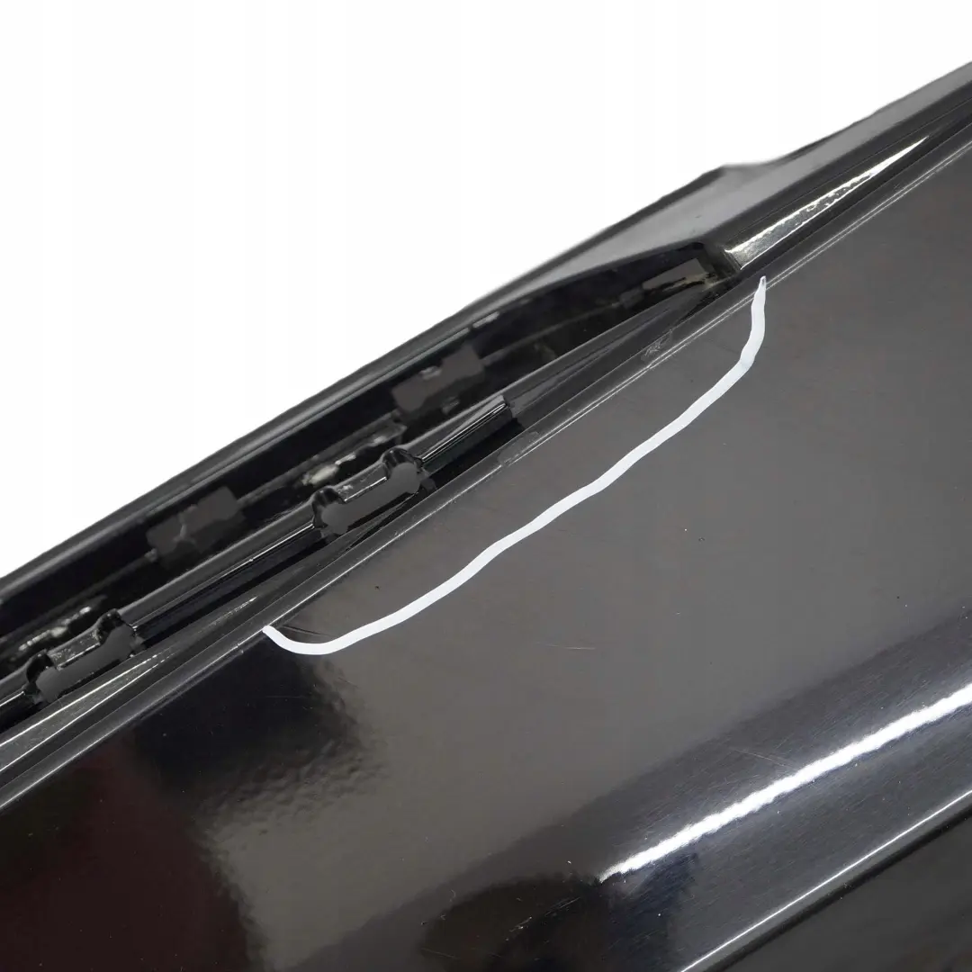 BMW E87N LCI 2 Sill Strip Faldon Lateral Izquierdo Schwarz 2 Negro - 668 - SKU 0036145-SCH2 - Número de pieza 0036145
