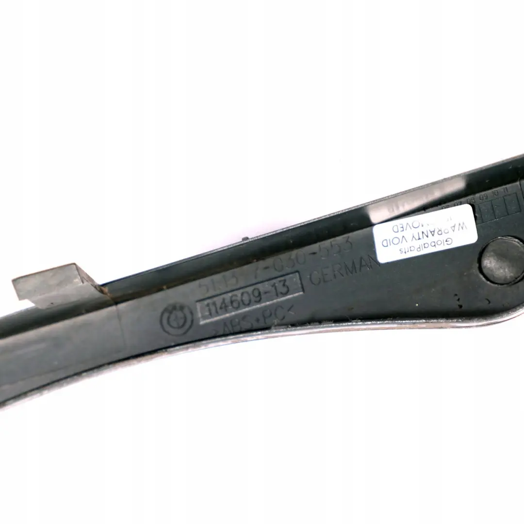 BMW 3 er E46 Wasserfangleiste Links Oxfordgruen Gruen Metallic - 430 - SKU 0030406-OXF - Teilenummer 0030406