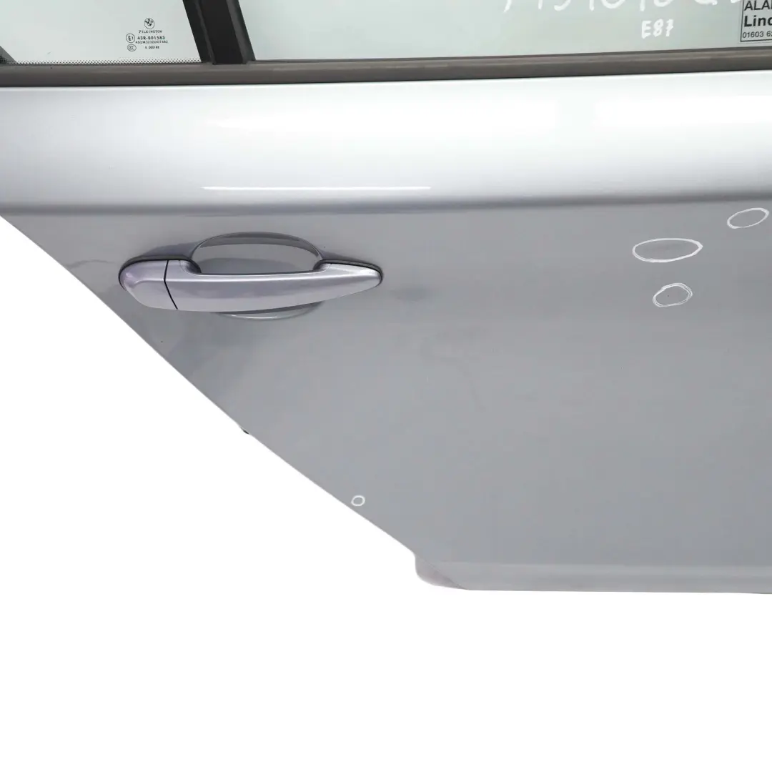 Drzwi prawe prawy tył Quarzblau do BMW E87 o numerze 41527191018 BMW E87 Drzwi prawe prawy tył Quarzblau - SKU 7191018-QB2 - Numer Części 41527191018