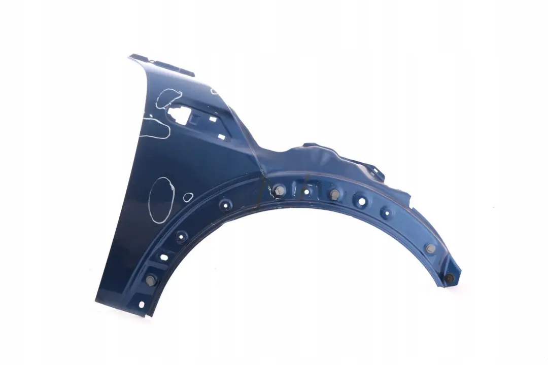 Side Panel Front Right Wing O/S Lightning Blue to BMW MINI Cooper 4 R55 R56 R57 with Part number 2754726 BMW MINI Cooper 4 R55 R56 R57 Side Panel Front Right Wing O/S Lightning Blue - SKU 2754726-LB4 - Part number 2754726