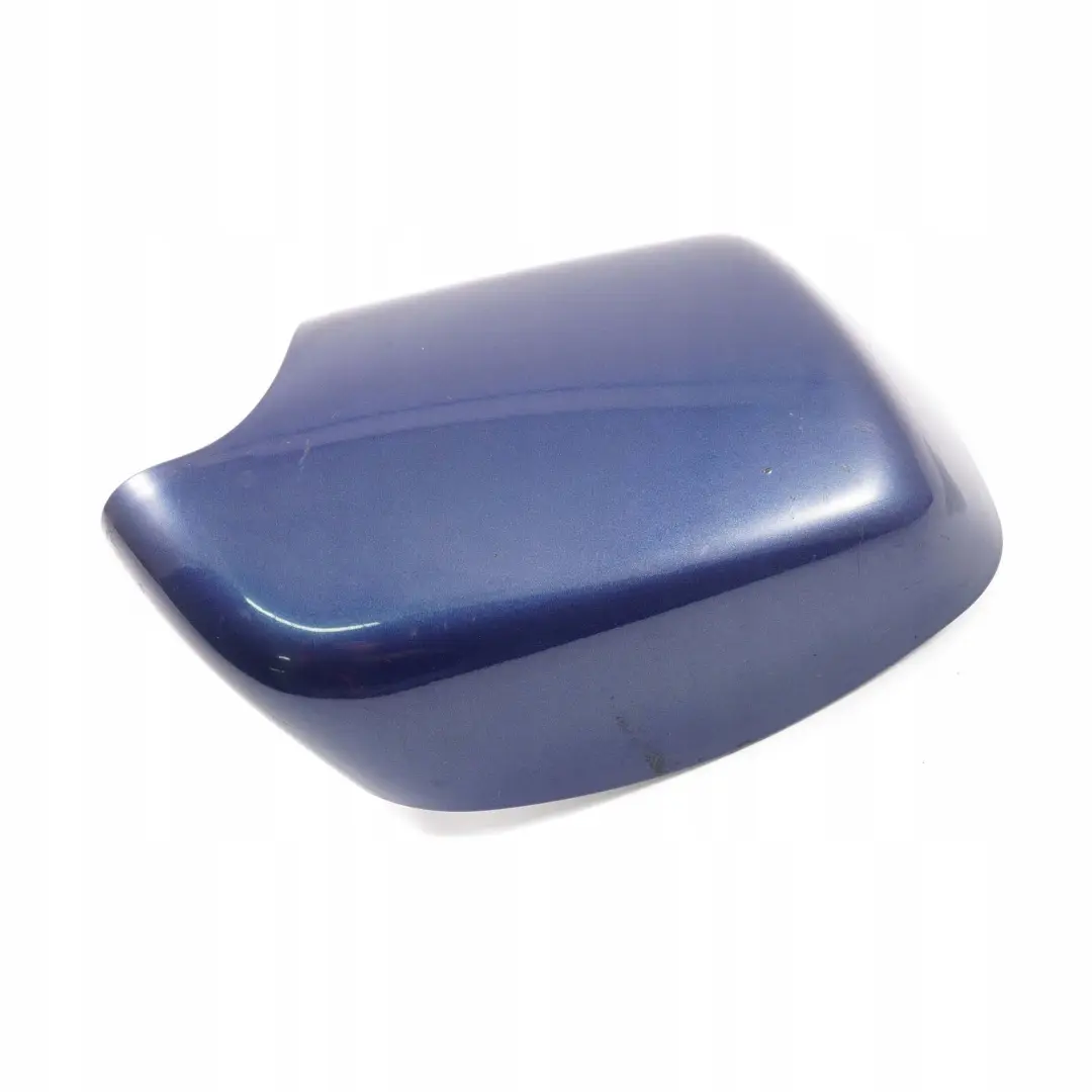 BMW X5 Series E53 Right O/S Wing Mirror Cover Cap Montegoblau Blue - A51 - SKU 0007740-MTB - Part number 0007740