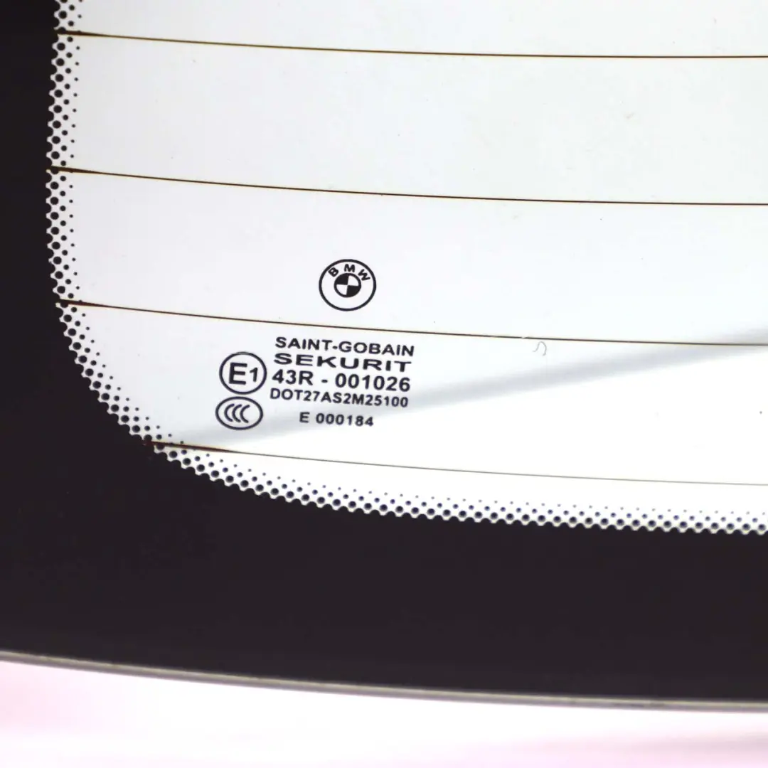  Heck Scheiben Glas BMW E91 E91N LCI Touring Kofferraum Deckel Heck Klappe AS2 - SKU 7127053 - Teilenummer 51317127053