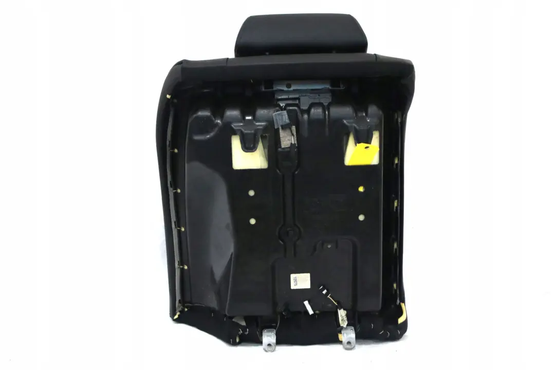 BMW 7 E65 E66 Rear Seat Left N/S Backrest Cover Leather Pearl Black - SKU 7110183 - Part number 7110183