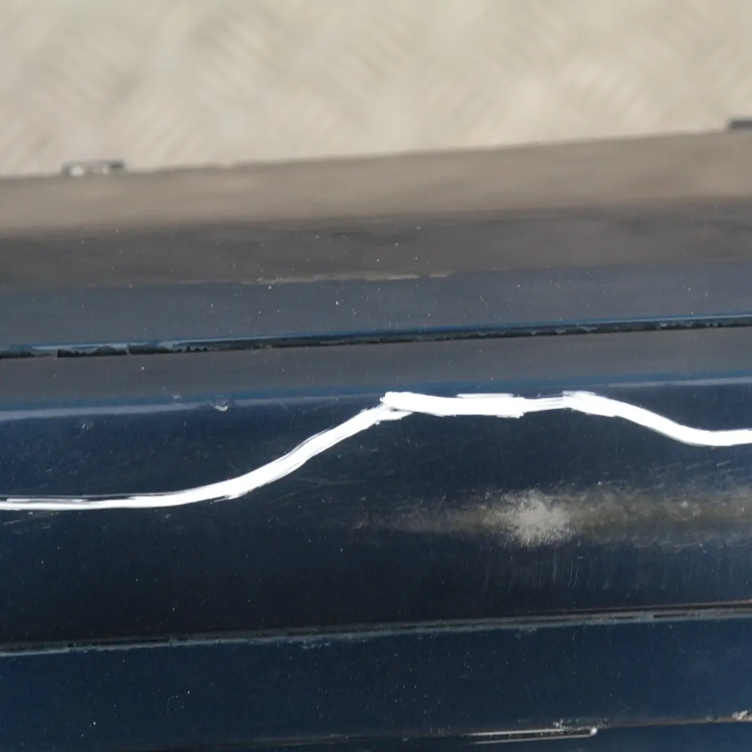 Trim Panel Bumper Rear Tiefseeblau Deep Sea Blue A76 to BMW 1 SERIES E81 E87 LCI with Part number 35911 BMW 1 SERIES E81 E87 LCI Trim Panel Bumper Rear Tiefseeblau Deep Sea Blue A76 - SKU 0035911-DSB - Part number 35911