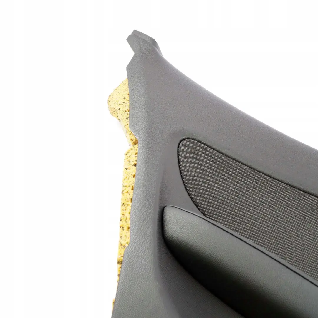 Left N/S Lateral Trim Panel Cloth Pearlpoint Black to BMW 1 Series E82 Rear with Part number 2996259 BMW 1 Series E82 Rear Left N/S Lateral Trim Panel Cloth Pearlpoint Black - SKU 2996259 - Part number 2996259