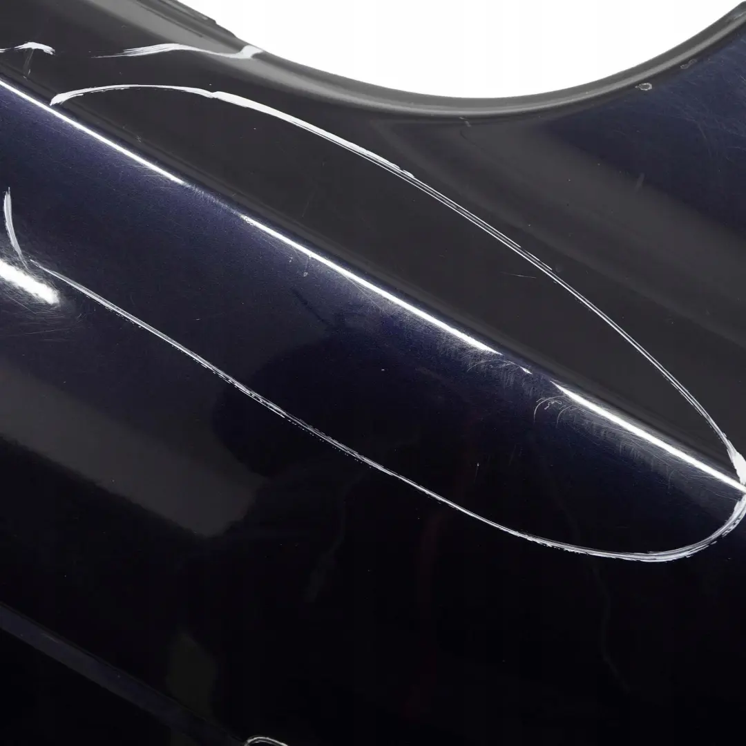 BMW 5 Series E60 LCI 1 Saloon Rear Bumper PDC Monacoblau Monaco Blue - A35 - SKU 0422349-MB1 - Part number 0422349