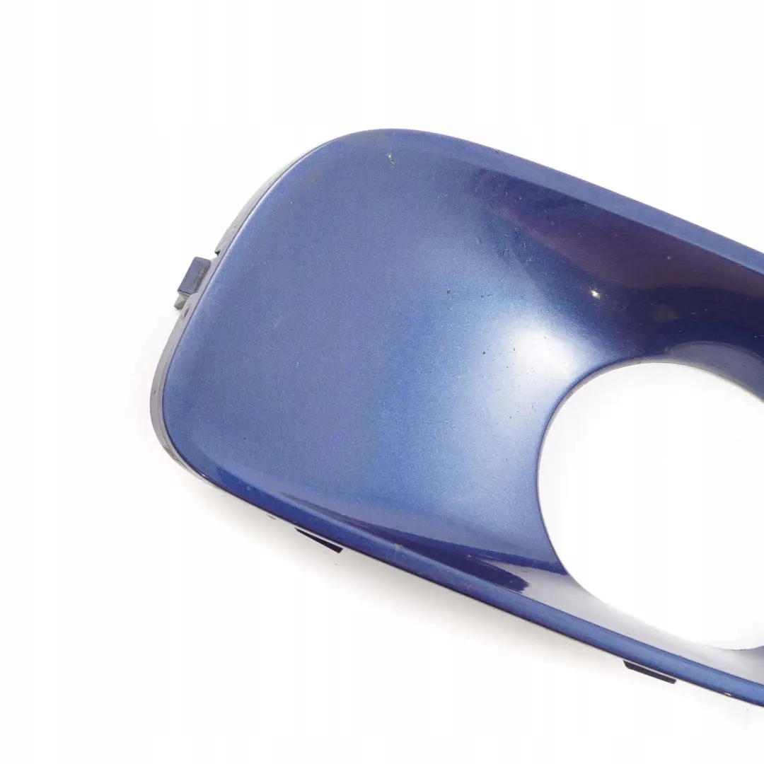 Front Left N/S Bumper Cover Fog Lamp Trim Le Mans Blau Blue to BMW X5 Series E53 with Part number 0301729 BMW X5 Series E53 Front Left N/S Bumper Cover Fog Lamp Trim Le Mans Blau Blue - SKU P0301729-LMB - Part number 0301729