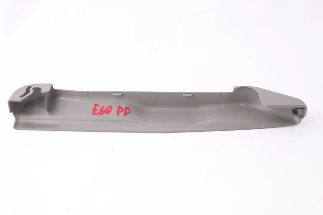Finisher Upper Rail Exterior Trim Cover Front Right Seat to BMW 5 series E60 E61 with Part number 7078526 BMW 5 series E60 E61 Finisher Upper Rail Exterior Trim Cover Front Right Seat - SKU 7078526 - Part number 7078526