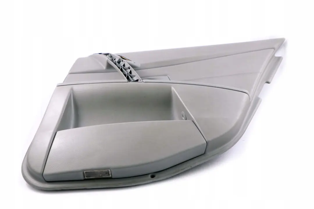 BMW 5 Series E60 Rear Right O/S E61 Door Card Lining Leather Trim Panel Grey - SKU 7078746 - Part number 7078746