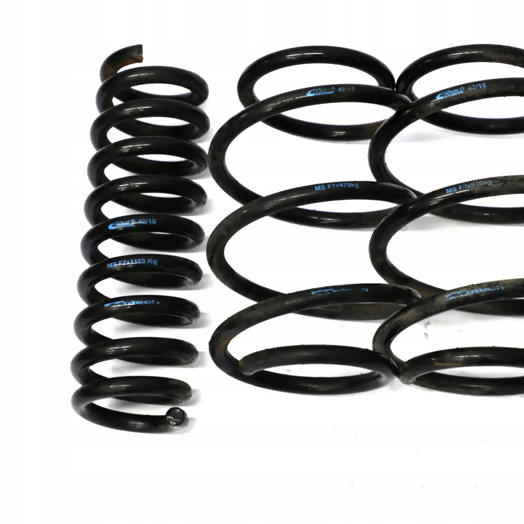Eibach 48/18 Front Rear N/O/S Coil Spring Suspension Set to BMW 1 F21 Sport with Part number F21 Eibach 48/18 BMW 1 F21 Sport Eibach 48/18 Front Rear N/O/S Coil Spring Suspension Set - SKU F21 Eibach 48/18 - Part number F21 Eibach 48/18