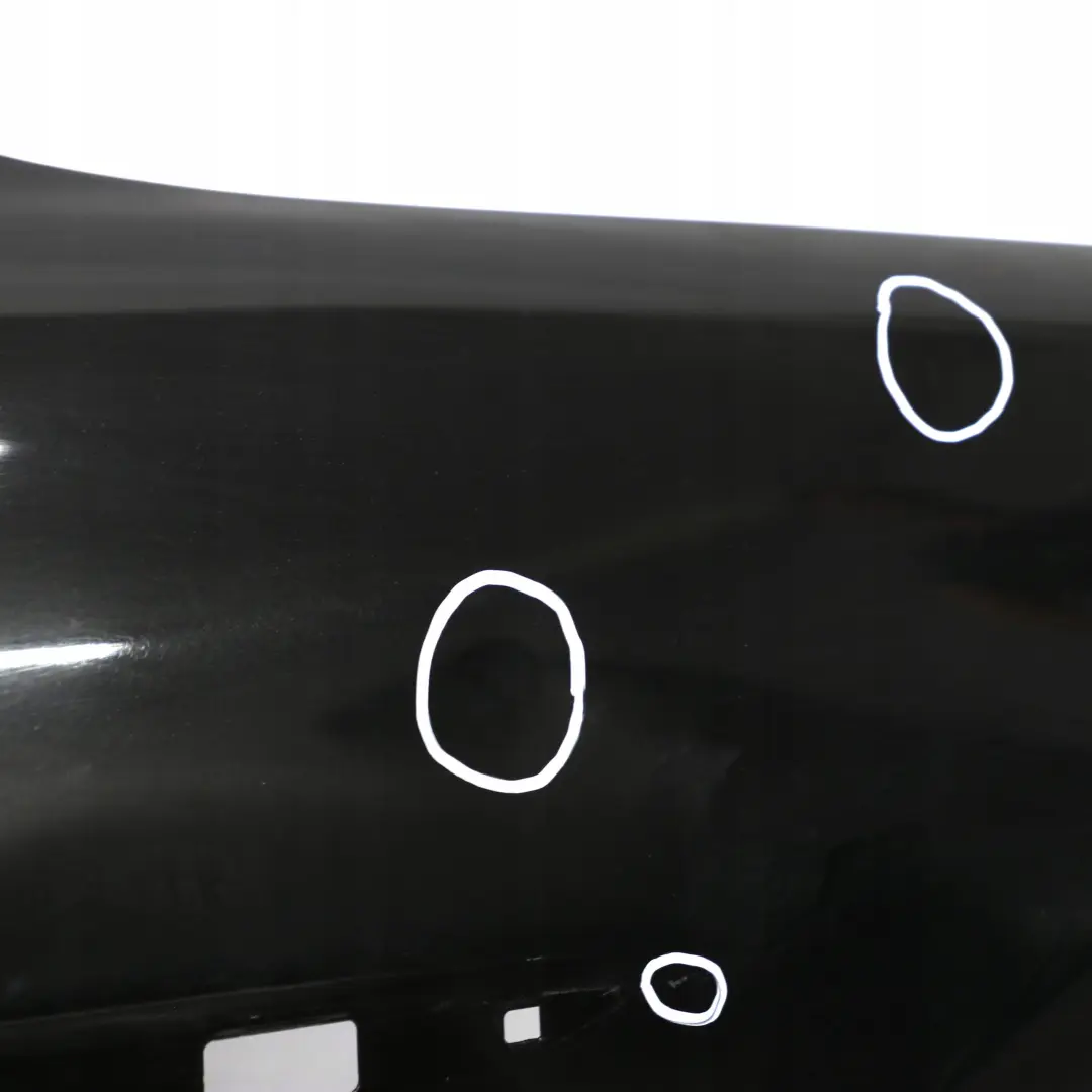 BMW E65 E66 Pannello Laterale Anteriore Destro Parafango Black Sapphire - 475 - SKU 7138474-BS - Numero di parte 7138474