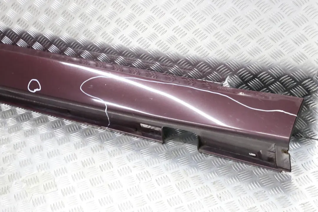 BMW E65 Listello Portiera Apertura Gonna Destra Rosso Barbera Rosso A39 - SKU 0395482-BAR - Numero di parte 0395482